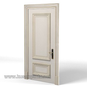 Kusen Pintu Kamar Duco Putih Untuk Kamar