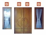 Pintu Kayu Jati Solid Kode ( KPK 010 )