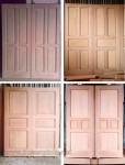Contoh Desain Daun Pintu Rumah Kupu Tarung Kode ( KPK 034 )