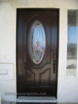 Pintu Rumah Samping Daun Patri Oval Kode ( KPK 236 )